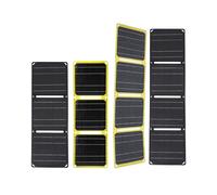 (Black 4 Fold) 30W/40W 5V Portable Cell Phone Charge Panels PD 20W QC 3.0 5V 9V 12V Foldable Mobile Power Bank Charger for USB A C Power