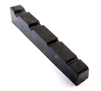 Black 4 string Bass Guitar Fret End Nut 42X6mm For standard Bass strings