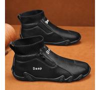 (black, 40) Men's shoes 2025 new high-top shoes tooling shoes men's trend versatile non-slip foreign trade 45-47 can be determined