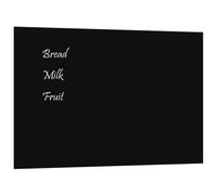 (black, 40 x 30 cm) vidaXL Wall Mounted Magnetic Board Tempered Glass Dry Erase Writing Board