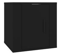 (black, 40 x 34.5 x 40 cm/ 1 pcs) vidaXL Wall Mounted TV Cabinet Hanging TV Stand TV Unit Entertainment Centre