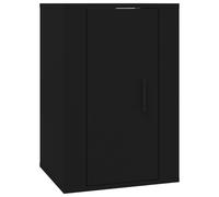(black, 40 x 34.5 x 60 cm/ 1 pcs) vidaXL Wall Mounted TV Cabinet Hanging TV Stand TV Unit Entertainment Centre
