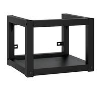 Vidaxl Wall-mounted Bathroom Washbasin Frame Black 40X38X31 Cm Iron, Black