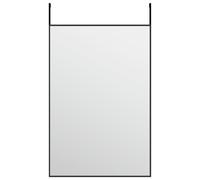 (black, 40 x 60 cm) vidaXL Door Mirror Glass and Aluminium Hanging Mirror Black/Gold Multi Sizes