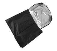 Black 420d Oxford Cloth Refrigerator Dust Cover for Kitchen Garage | Heavy Duty, Smooth Outer Surface, Easy to Wipe Clean, for Refrigerators and Freezers