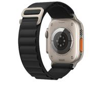 (Black, 42mm 44mm 45mm) Alpine Loop Strap For Apple Watch Ultra strap 49mm 44mm 40mm 42mm 38mm sport bracelet correa iWatch series 8 7 6 5 3 se 45mm 41mm band