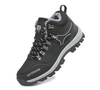 (black, 43) Winter Cotton Shoes Snow Boots Men Sports Shoes Women Martin Boots Super Warm Hiking Shoes Plush Velvet Warm Furry Sneakers Waterproof Trekking Shoes