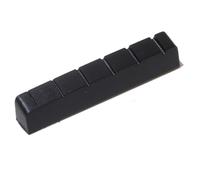 Black 43mm 6-string Carbon Steel Guitar Nut for Guitar