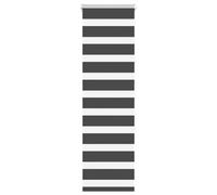 (black, 45 x 150 cm) vidaXL Zebra Blind Dark Grey 45x230 cm Fabric Width 40.9 cm Polyester