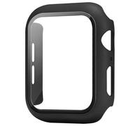 (black, 45mm Series 7) Tempered Glass+Watch Case For Apple Watch 8 7 6 SE 5 3 4 44mm 40mm Screen Protector iWatch 5 3 2 42mm 38mm Case Cover Bumper