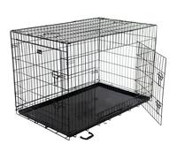 Dog Heavy duty Metal Training Cage in Black 48in Easipet 21518