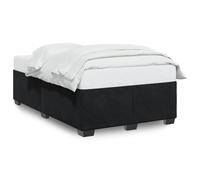 (black, 4ft6 double) vidaXL Bed Frame without Mattress Bed Base Bedstead Mattress Foundation Velvet