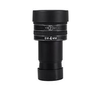 Black 4mm 1.25" 58 - Degree Planetary Eyepiece for Telescope, Wide - Field Deep Sky Observation Eyepiece with Fully Multi - Coated Lenses and Fold - Down Rubber Eyecup