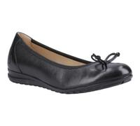 Hush Puppies Lucille Leather Women's Black Flats UK 5