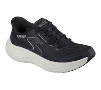 (Black, 5 (Adults')) Skechers Skech Cloud Plush Horizon Polyester Women's Black/White Trainers