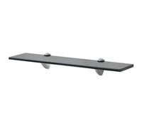 (black, 50 x 10 cm/ 1 pcs) vidaXL 1/2x Wall Floating Shelf Panel Glass Sheet Multi Colours Multi Sizes