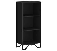 vidaXL Bookcase Black 50x31x106 cm Engineered Wood