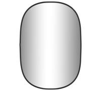 (black, 50 x 35 cm) vidaXL Wall Mirror Silver 90x40 cm Bathroom Vanity Mirror Multi Colours/Sizes
