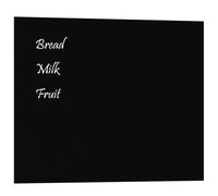 (black, 50 x 40 cm) vidaXL Wall Mounted Magnetic Board Tempered Glass Dry Erase Writing Board
