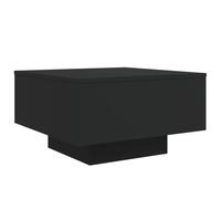 (black, 55 x 55 x 31 cm) vidaXL Coffee Table Hallway Accent Side Table Sofa End Table Engineered Wood