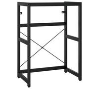 Vidaxl Bathroom Washbasin Frame Black 59X38X83 Cm Iron, Black