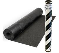 Heavy-Duty Polyester Shed Roofing Felt 10-Year Life Expectancy Roof Felt (5m x 1m) Novecrafto Black One Size