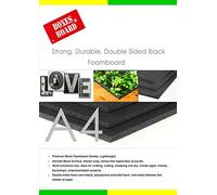 Black 5mm Foam Board (A4 Black 5mm X 10 Sheets)