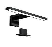 Black 5W LED Mirror Light B.K.Licht Black One Size