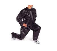 (Black, 5XL) Sweat Suit Sauna Suits Weight Loss
