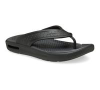 (Black, 6 (Adults')) Crocs InMotion Flip Men's Black Sandals