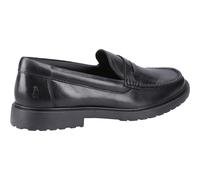 (Black, 6 (Adults')) Hush Puppies Verity Slip On Leather Women's Black Loafers