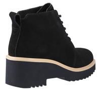 TOMS Women's Fashion Boot Maude Lace-Up Black Suede UK 6