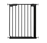 (Black, 60.5 - 66.5cm) Safetots Super Narrow Baby Gate
