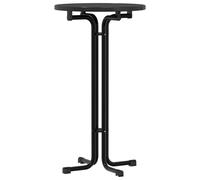 (black, 60 x 110 cm) vidaXL Dining Table Dining Room Kitchen Dinner Table Engineered Wood and Steel