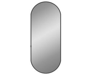 (black, 60 x 25 cm) vidaXL Wall Mirror Oval Hall Vanity Toilet Hanging Mirror Multi Colours/Sizes