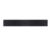 vidaXL Rug Rectangular Black 60x400 cm Bamboo