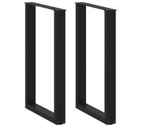 Coffee Table Legs Desk Legs Furniture Legs Bar Stand DIY U-Shaped Steel vidaXL