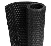 (black, 600 x 80 cm) vidaXL Balcony Screen Privacy Screen Outdoor Garden Fence Screen Poly Rattan