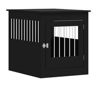 (black, 64.5 x 80 x 71 cm) vidaXL Dog Crate Furniture Pet Doghouse Dog Kennel Dog Cage Engineered Wood
