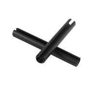 Black 65Mn Manganese Steel Elastic Cylindrical Slotted Pin M1.5 M2 M2.5 M3-M10 Split Spring Dowel Tension Roll Pin(M2.5-20pcs,30mm)