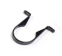 Black 68mm Plastic Downpipe Clip