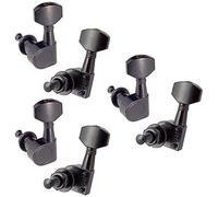 Black 6L Acoustic Electric Guitar Tuning Pegs Keys Machine Head 6pcs