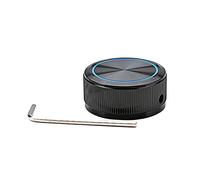 Black 6mm Potentiometer Knobs Caps Knurled Shaft Potentiometer Control Knob Diameter Aluminum Knob 3 Types