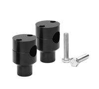 (Black) 7/8 inch 22mm Universal Motorcycle Drag Bar Pullback Handlebar Retro