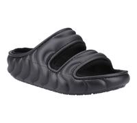 Crocs Classic Cozzzy Overpuff Synthetic Women's Black Sandals UK 8