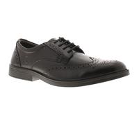 (Black, 7 (Adults')) Hush Puppies Men'S Leather B Men's Shoes UK Size