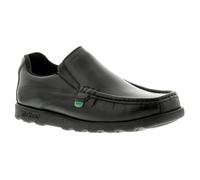 (Black, 7 (Adults')) Kickers Mens Shoes Work School Fragma Slip 3 Am Leather Slip On black UK Size
