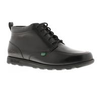 (Black, 7 (Adults')) Kickers Mens Smart Boots Fragma Chuk Leather Lace Up black UK Size