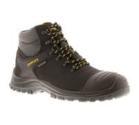 (Black, 7 (Adults')) Stanley Mens Safety Boots Rchmond Leather Lace Up black UK Size