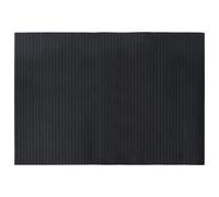 (black, 70 x 100 cm) vidaXL Rug Floor Mat Area Rug Hallway Mat Carpet Runner Square Nature Bamboo